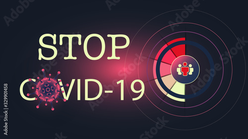 Coronavirus 2019-nCoV infographic, Coronavirus in China. Novel coronavirus (2019-nCoV), CoV infographics elements with symptoms