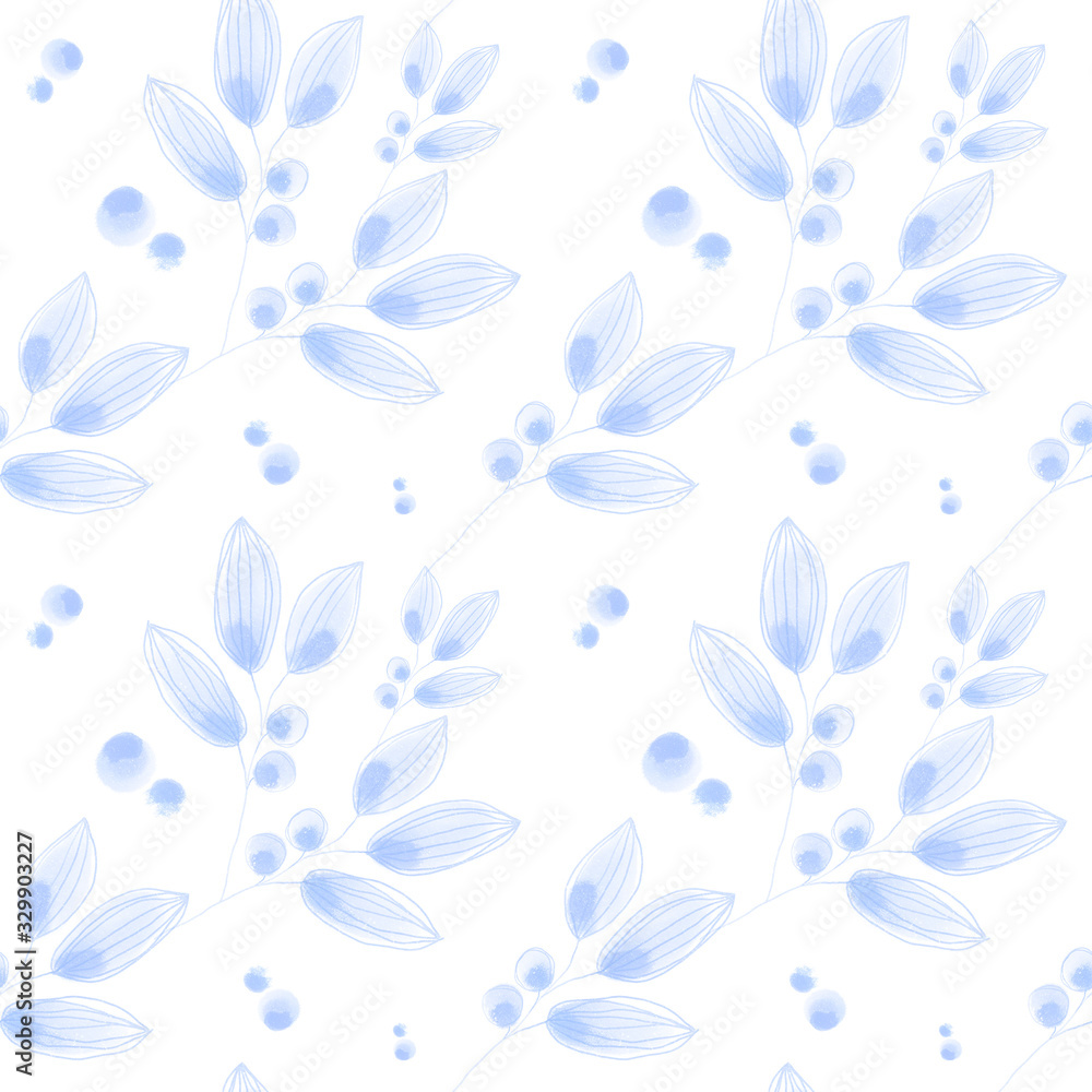 Delicate twigs watercolor digital art seamless pattern on white background. Print for cards, invitations, weddings, banners, posters, fabrics, wrapping paper, packages, web design. Delicate twigs watercolor digital art seamless pattern on white background. Print for cards, invitations, weddings, banners, posters, fabrics, wrapping paper, packages, web design.