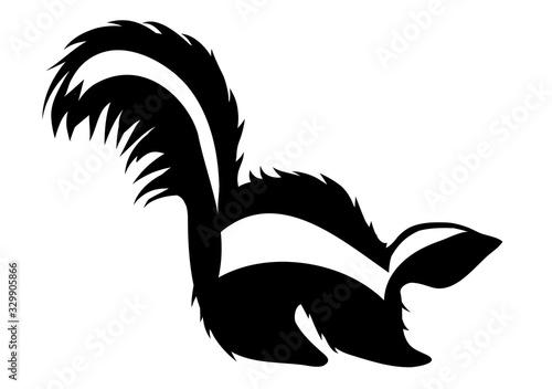 skunk silhouette
