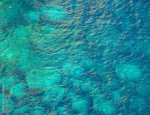 Amazing blue water at Blue Grotto on Malta - travel photography