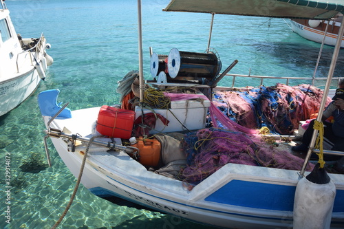 Fischerboot auf Pserimos