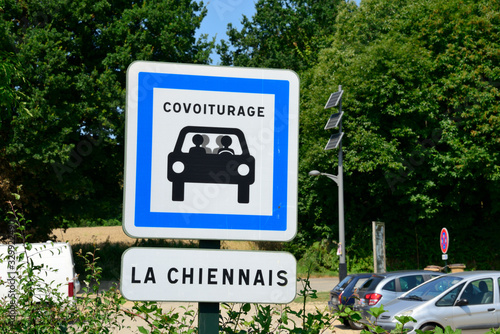 Aire de covoiturage de la Chiennais dans les Côtes d’Armor, Bretagne