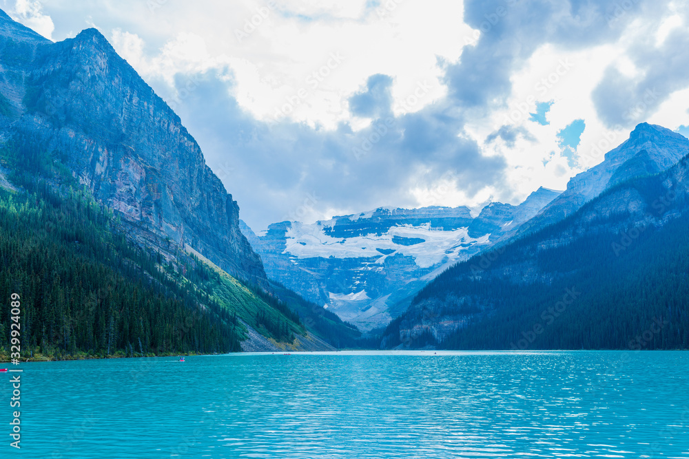 Lake Louise in the Rocky Mountains