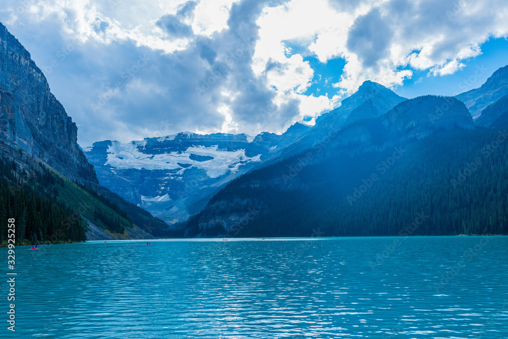 Lake Louise in the Rocky Mountains