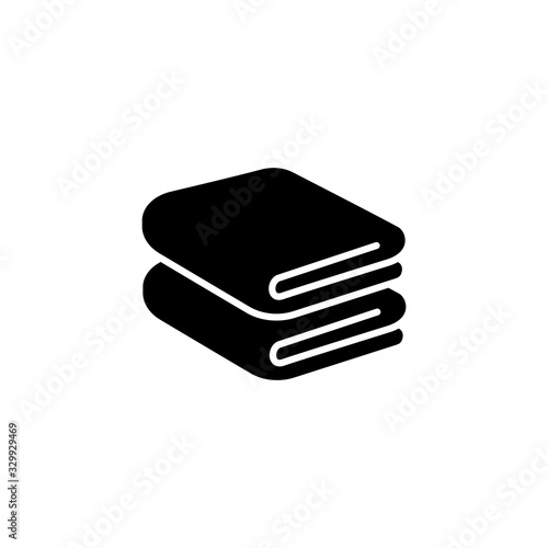 Vector illustration, towel icon design