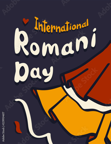Tableau sur toile International Romani Day (April 8)