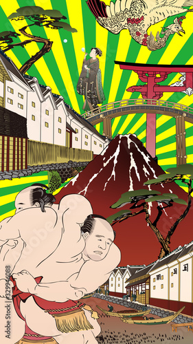 和風コラージュ　その47