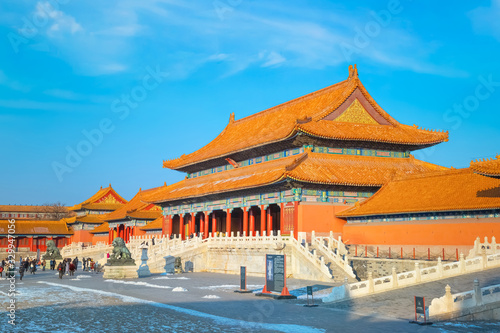 Taihemen (Gate of Supreme Harmony) in the Forbidden city, Beijing, China