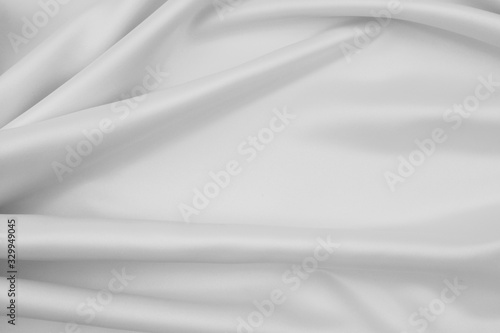 White silk fabric lines © Stillfx