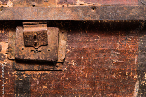 rusty metal lock