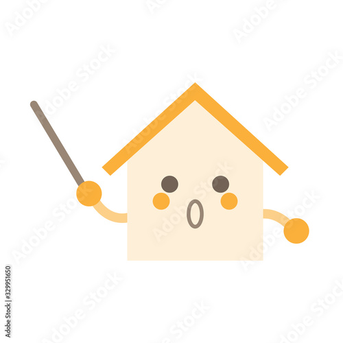 指示棒住宅驚く