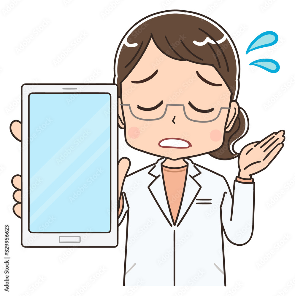 医師 薬剤師 医者 女性 女医 かわいい イラスト マンガ キャラクター