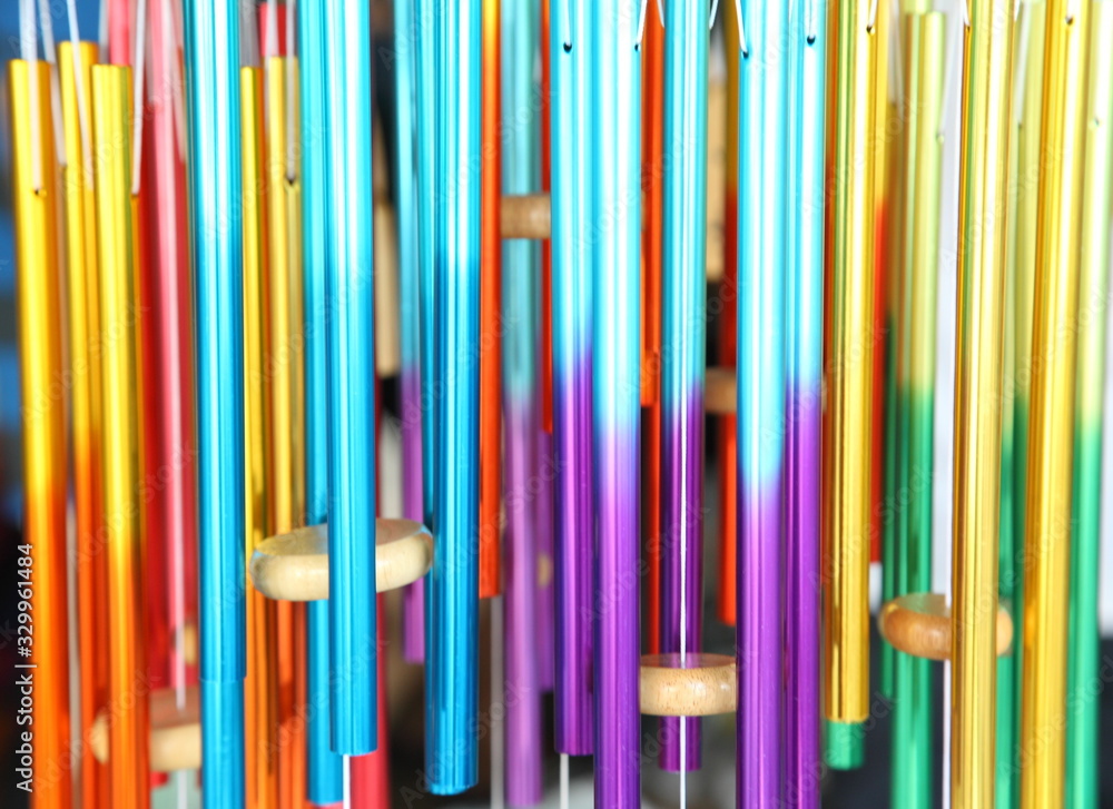 colorful wind chimes colorful wind chimes