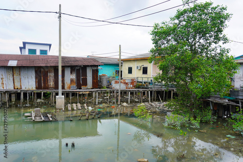 Pulau Ketam is an island located off the coast of Port Klang, Selangor, Malaysia. The island is in the intertidal zone and the chief vegetation is mangrove. photo