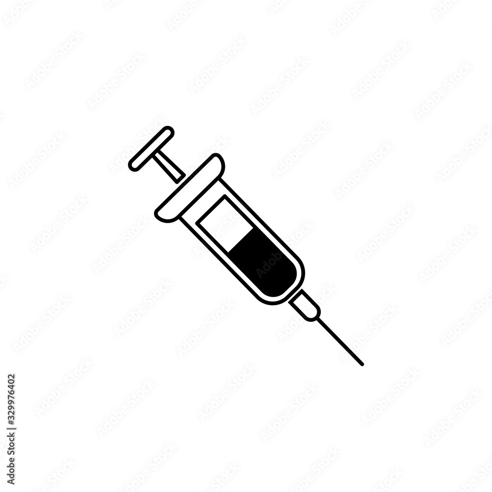 injection medical icon design vector template injection medical icon design vector template