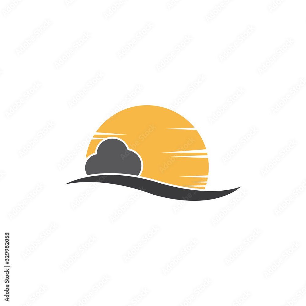 Sun Vector illustration Icon Logo Template design Sun Vector illustration Icon Logo Template design