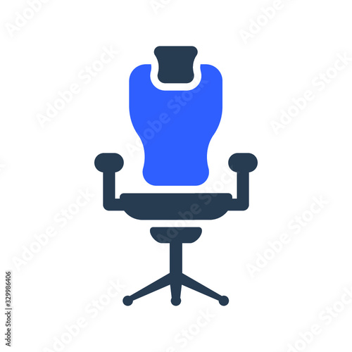 Office chair icon