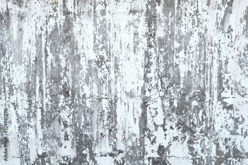 Wallpaper Mural White peeling paint on a metal background. Metal surface with white paint. Torontodigital.ca