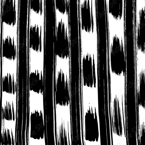 Background texture. Grunge brush pattern. Vector.
