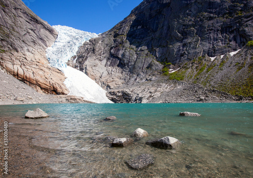 Brixdalsbreen - Norway's most popular glacier in summer