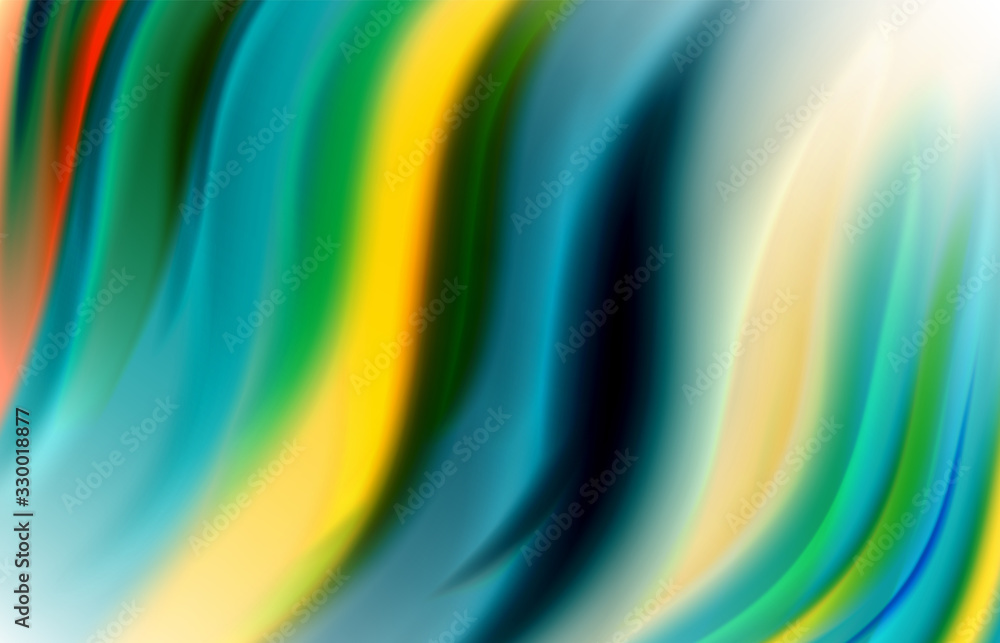 Fototapeta premium Abstract background - fluid color gradient waves, with dynamic motion line effect. Vector Illustration For Wallpaper, Banner, Background, Card, Book Illustration, landing page