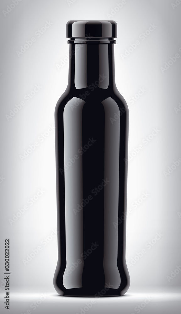 Sauce Bottle on background. Sauce Bottle on background.