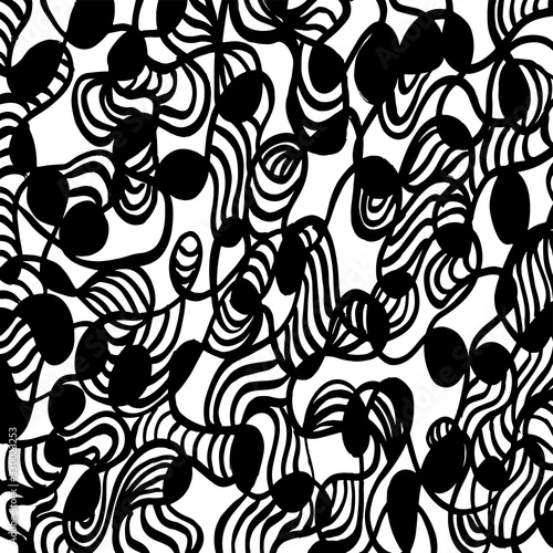 Background texture. Grunge brush pattern. Vector.