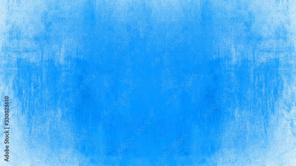 Abstract blue painted paper texture	background