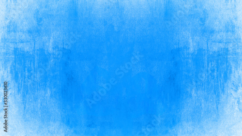Abstract blue painted paper texture background