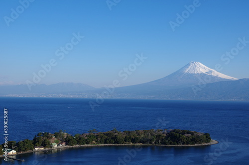 富士山が見える場所 大瀬崎
