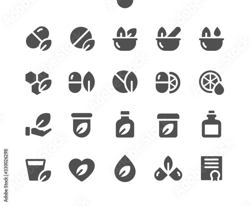 Alternative medicine v1 UI Pixel Perfect Well-crafted Vector Solid Icons 48x48 Ready for 24x24 Grid for Web Graphics and Apps. Simple Minimal Pictogram