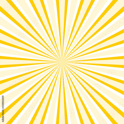 Radius of Yellow and White Background. Abstract Color Background.