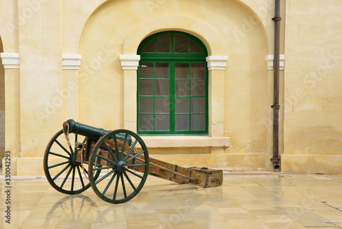 Artillery cannon in Malta