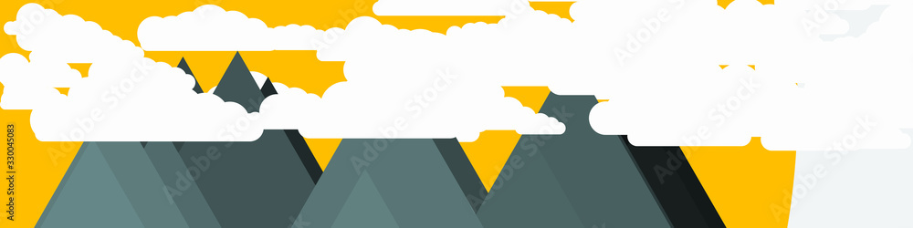 Abstract Random Placed Mountains Panorame Generative Art background illustration Abstract Random Placed Mountains Panorame Generative Art background illustration