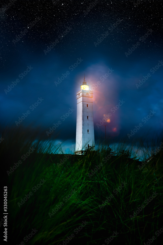 Blåvand Fyr Leuchtturm in Dänemark