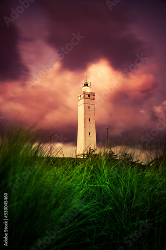 Blåvand Fyr Leuchtturm in Dänemark