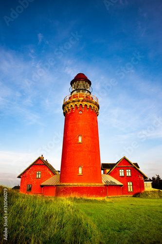 Bovbjerg Fyr Leuchtturm in Dänemark