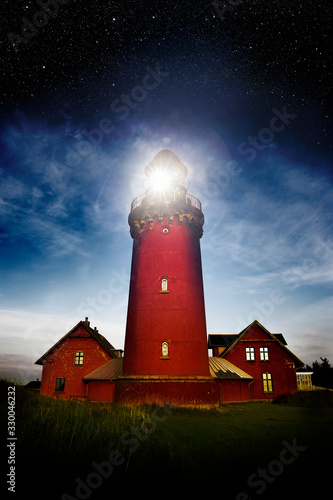 Bovbjerg Fyr Leuchtturm in Dänemark