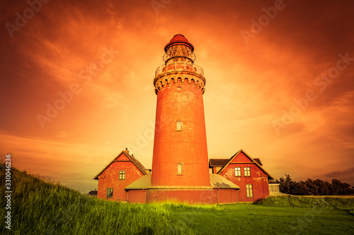 Bovbjerg Fyr Leuchtturm in Dänemark