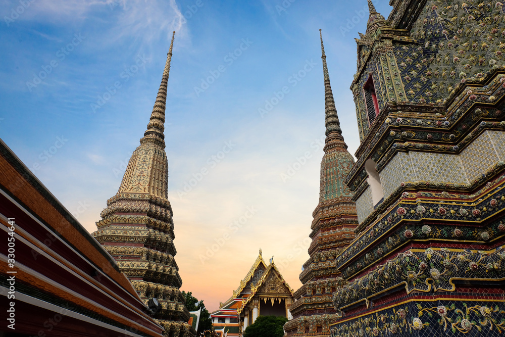 Wat Pho is one of Bangkok's oldest temples. It existed before Bangkok was established as the capital.