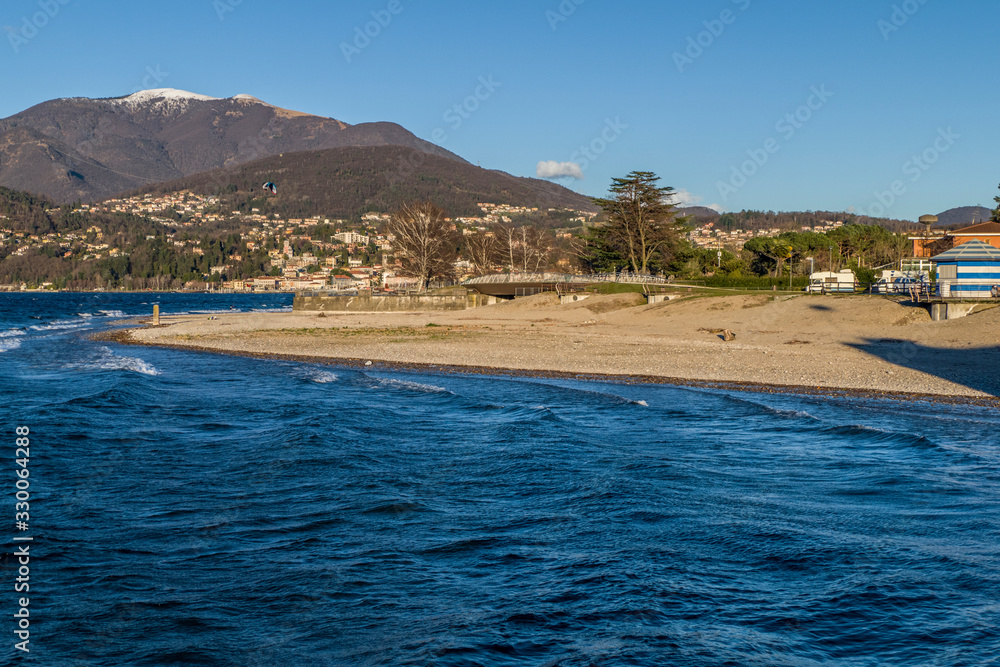 Obraz premium Germignaga beach