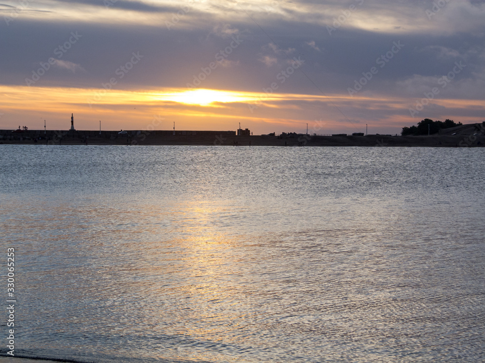 Sunset in the harbor Sunset in the harbor