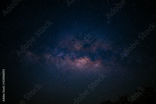 Fototapeta Naklejka Na Ścianę i Meble -  Milky Way Sky Star Night Background