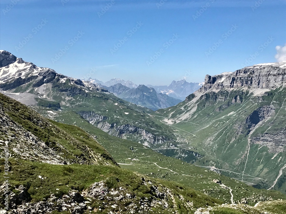 The alps of Switzerland