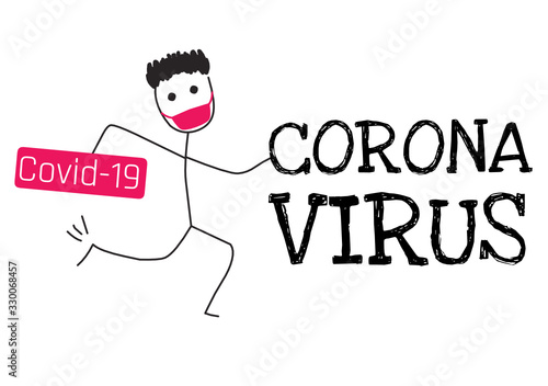 Covid-19 Coronavirus Illustration