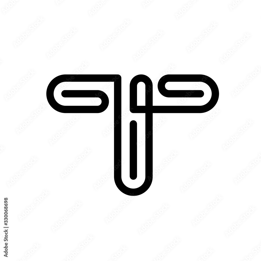 Letter T logo icon design template vector elements Letter T logo icon design template vector elements