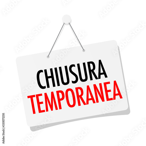 Chiusura temporanea