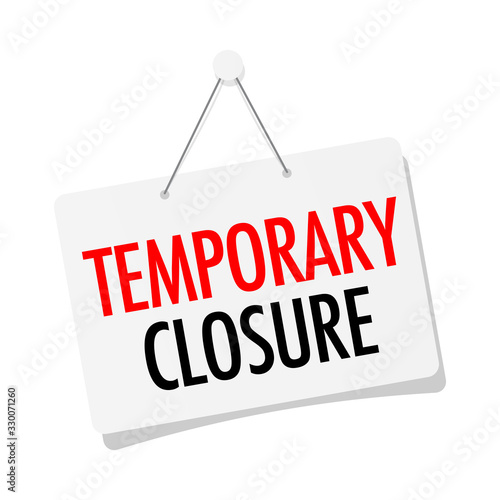 Temporary closure