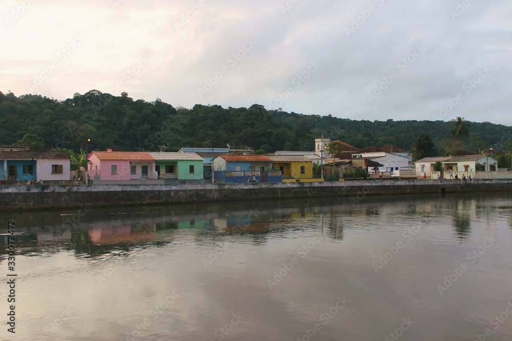 Sunset in the city of Santo Antonio, Principe Island, Sao Tome and Principe Sunset in the city of Santo Antonio, Principe Island, Sao Tome and Principe