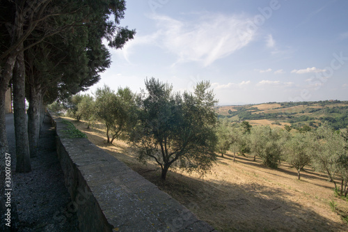 Sant'Anna in Camprena convent in Pienza Tuscany Italy photo